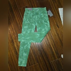 7FAMK size 24 kelly 💚 green tie-dye
